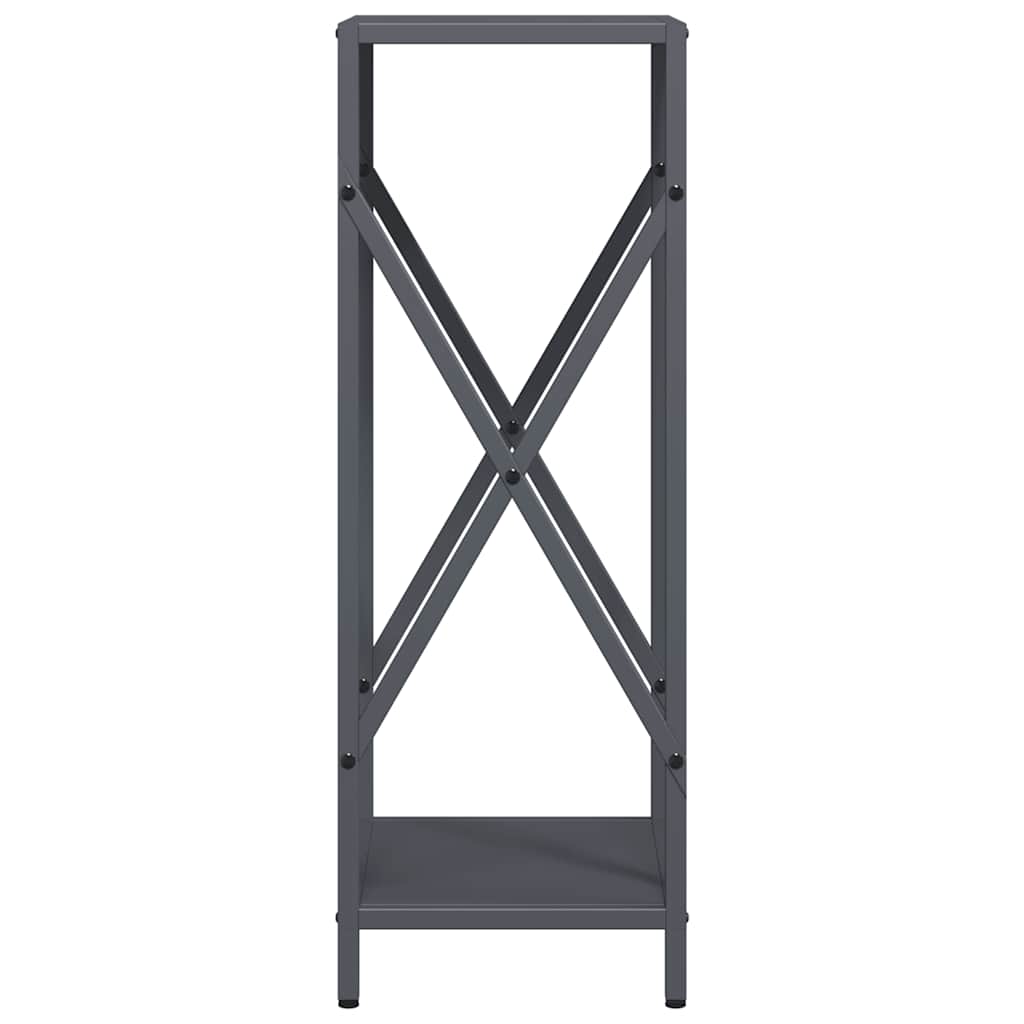 vidaXL Stojak na drewno opałowe antracyt 34x25x70 cm