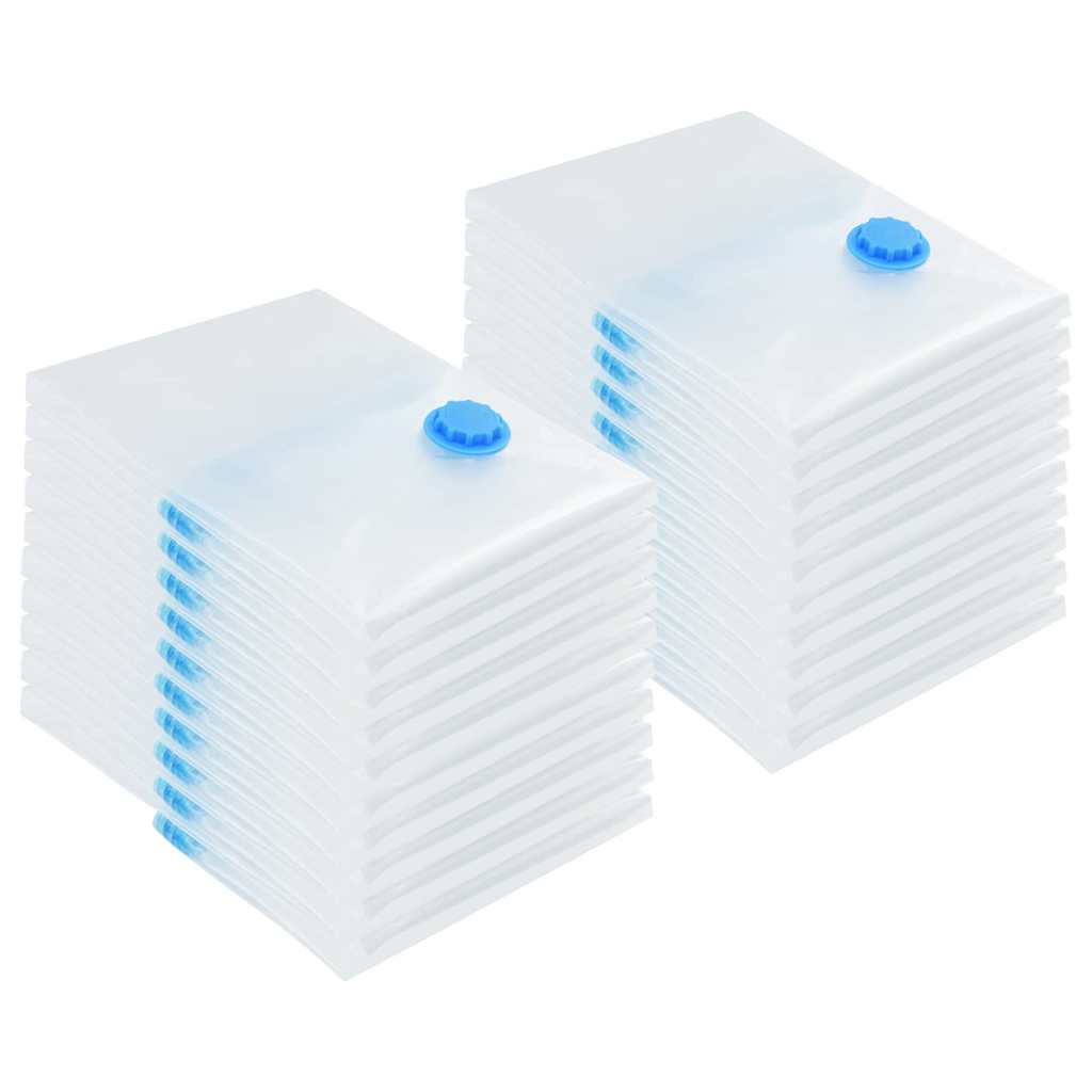 vidaXL Torby do przechowywania Montowane na ścianie 20 pcs 70 x 50 cm