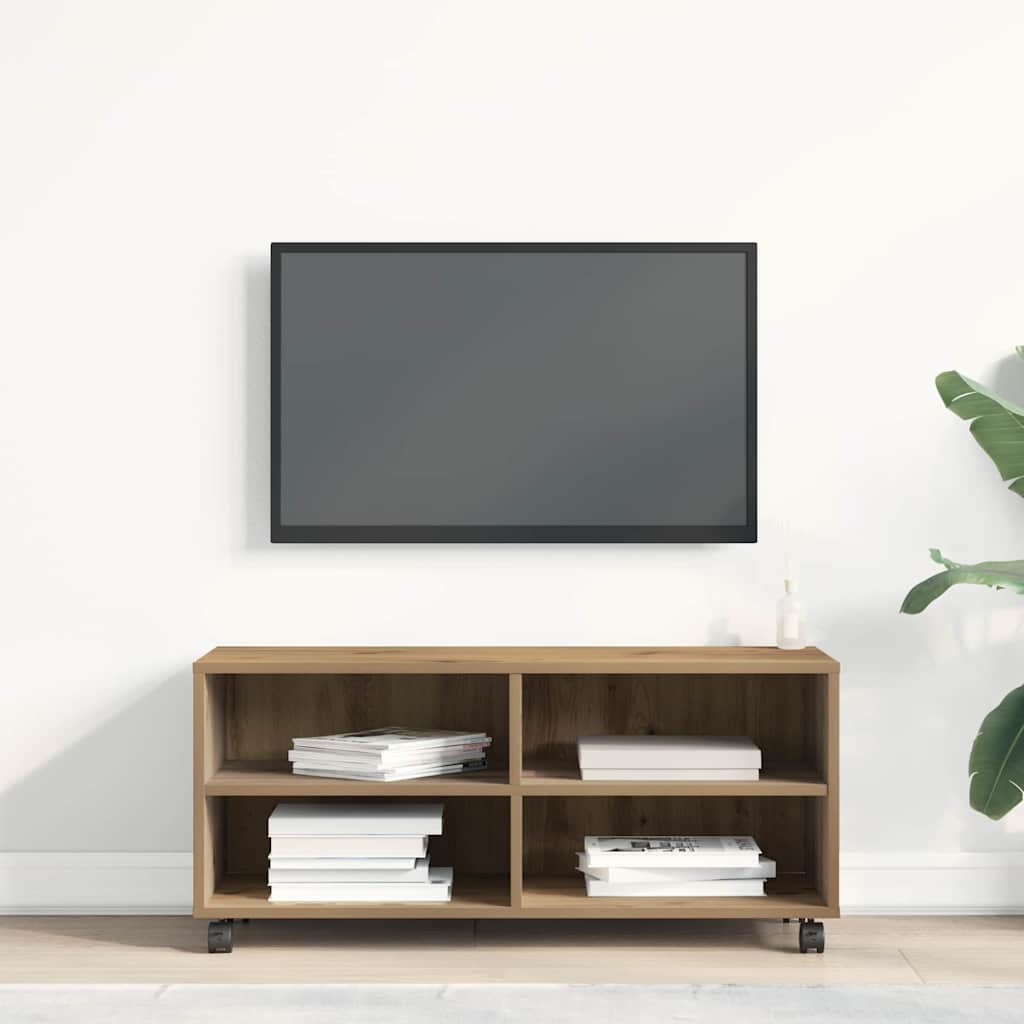 vidaXL Szafka pod telewizor Brązowy 90 x 35 x 40.5 cm