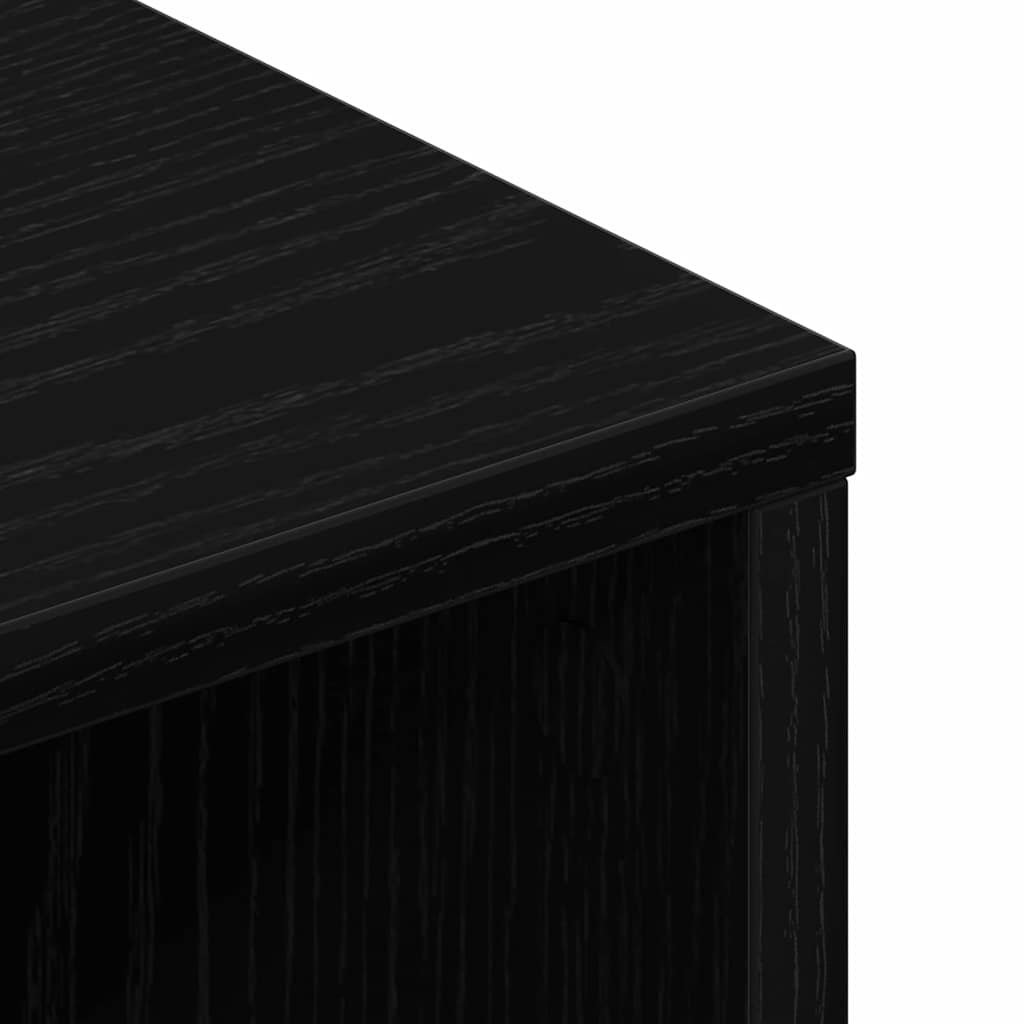 vidaXL Szafka pod telewizor Czarny 90 x 35 x 40.5 cm