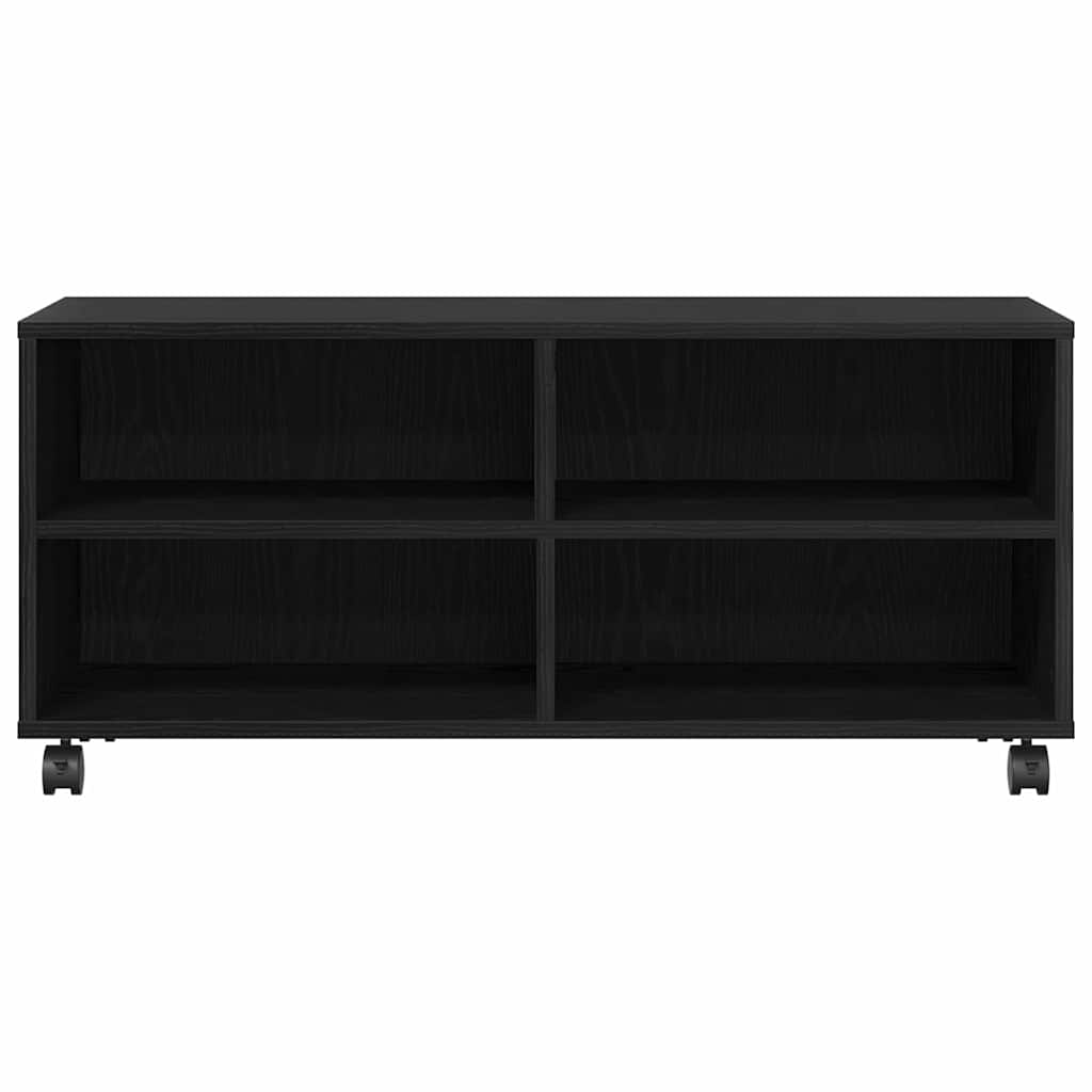 vidaXL Szafka pod telewizor Czarny 90 x 35 x 40.5 cm