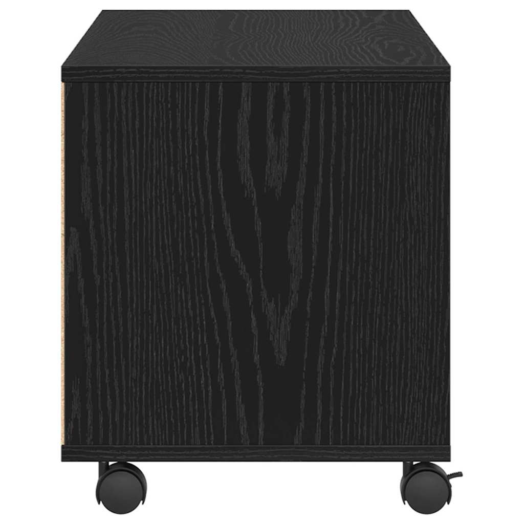 vidaXL Szafka pod telewizor Czarny 90 x 35 x 40.5 cm