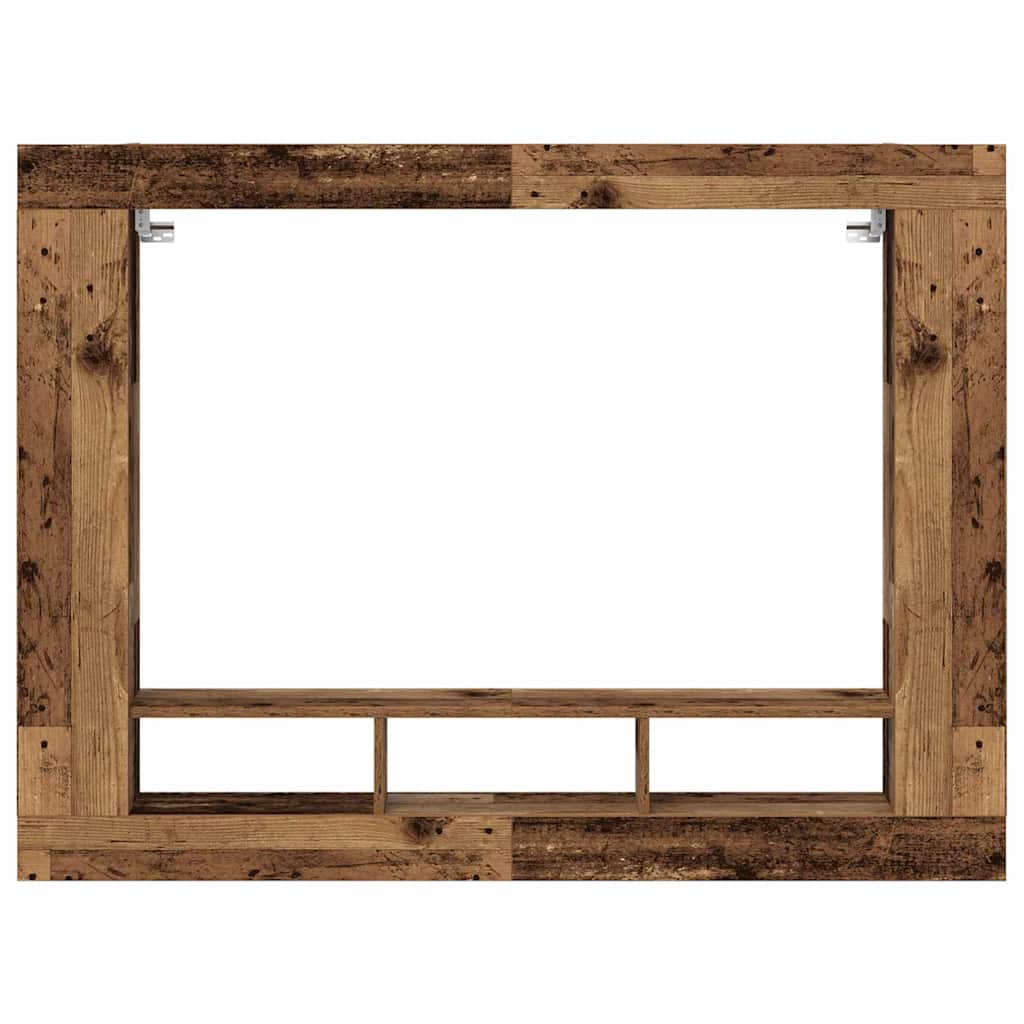vidaXL Szafka pod telewizor Stare drewno 152 x 22 x 113 cm