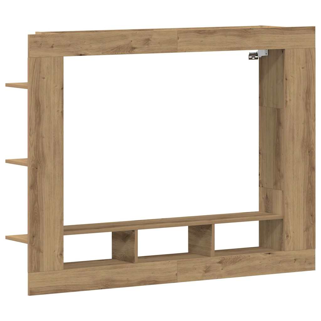 vidaXL Szafka pod telewizor dąb artisan 152 x 22 x 113 cm