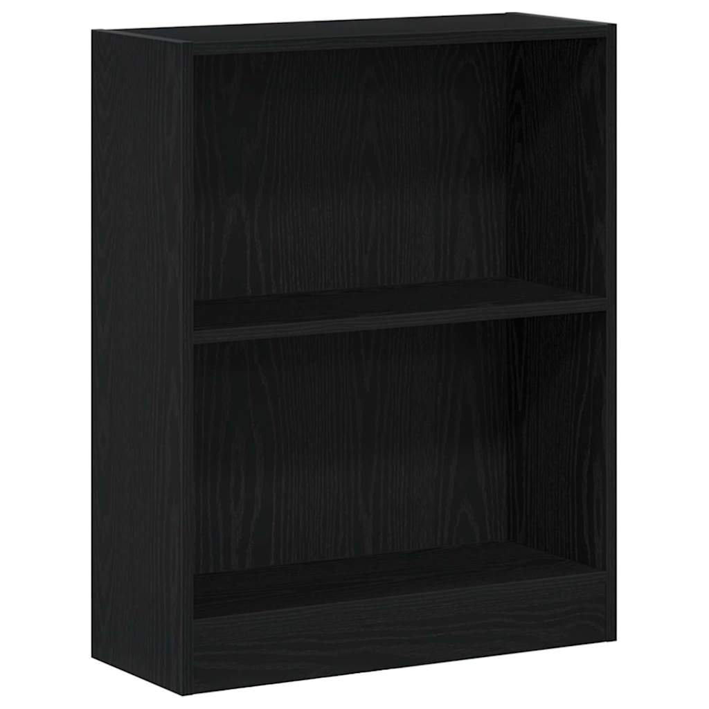 vidaXL Szafka na książki Czarny Dąb 60 x 24 x 76 cm