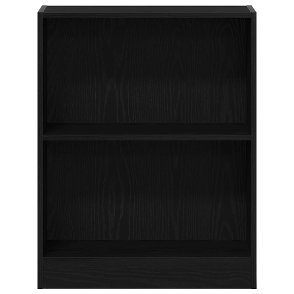 vidaXL Szafka na książki Czarny Dąb 60 x 24 x 76 cm