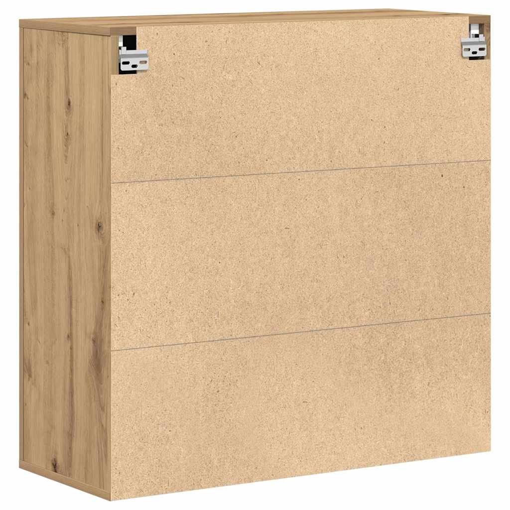 vidaXL Szafka ścienna z półką Dąb rzemieślniczy 80 x 33 x 80 cm