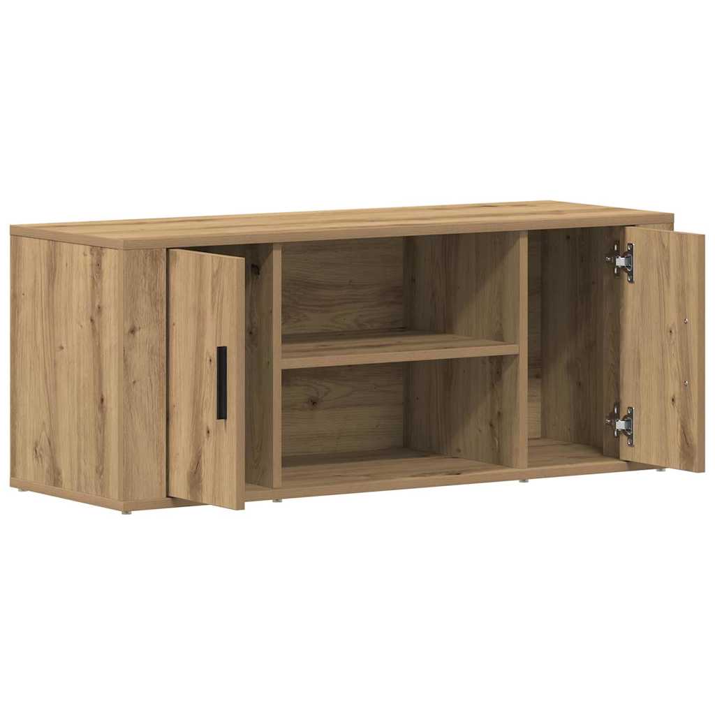 vidaXL Szafka pod telewizor dąb artisan 100 x 35 x 40 cm