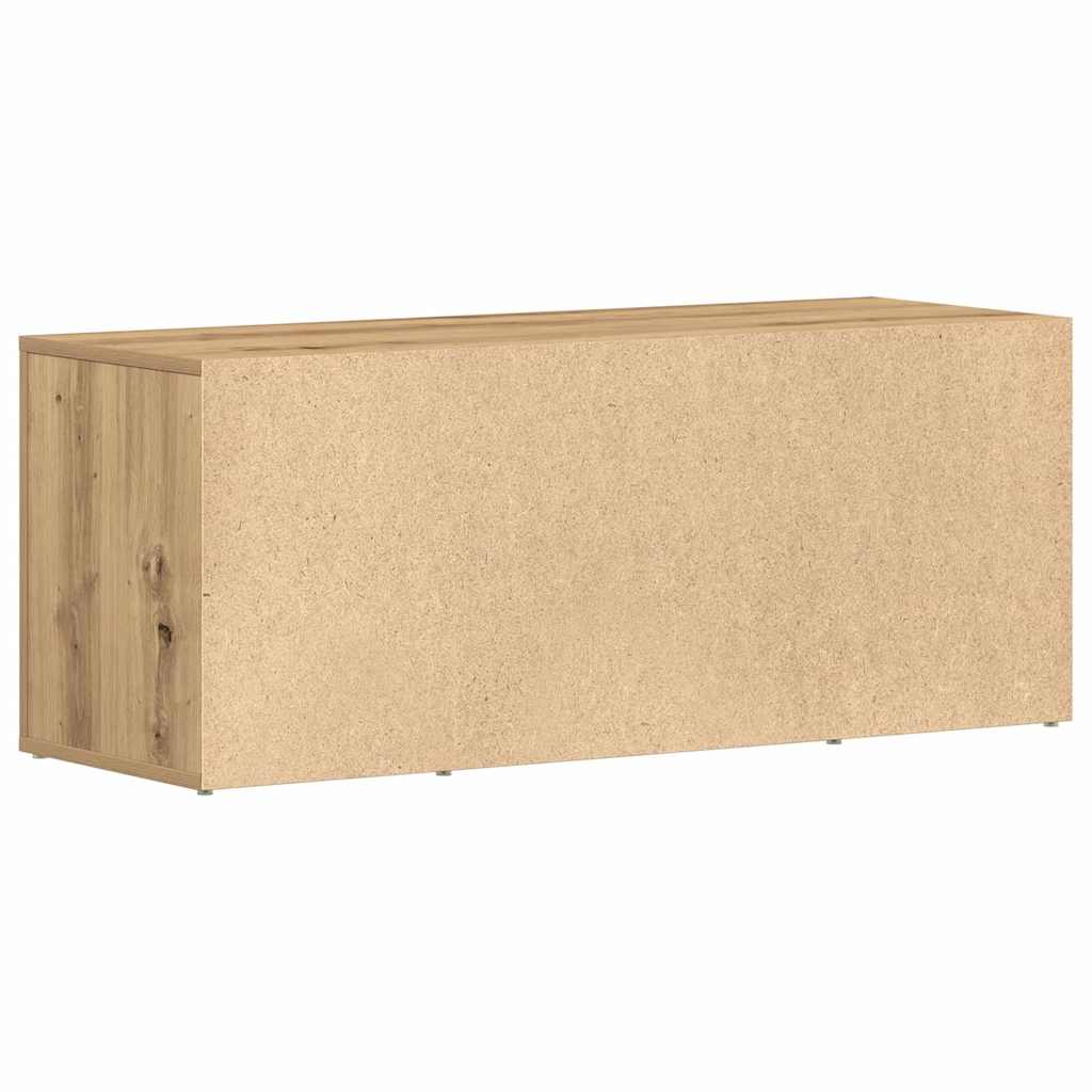 vidaXL Szafka pod telewizor dąb artisan 100 x 35 x 40 cm