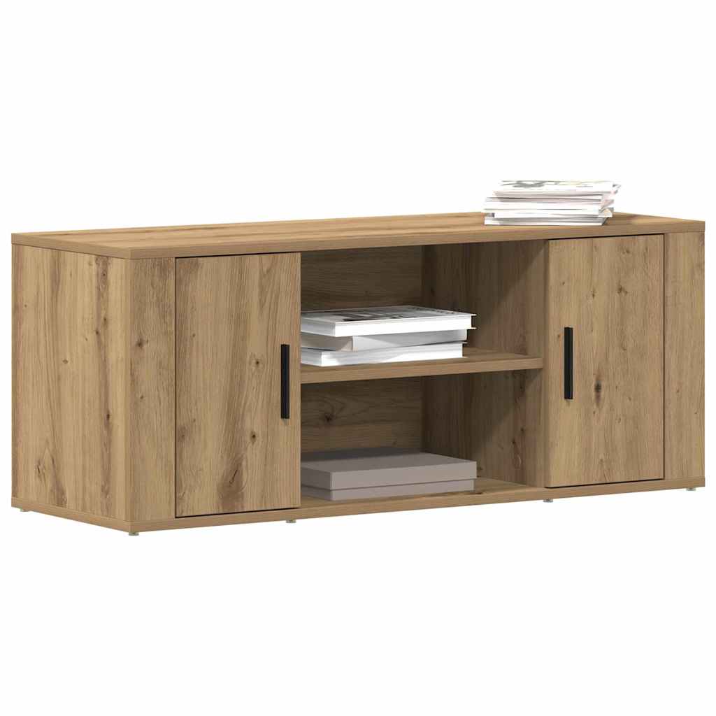 vidaXL Szafka pod telewizor dąb artisan 100 x 35 x 40 cm