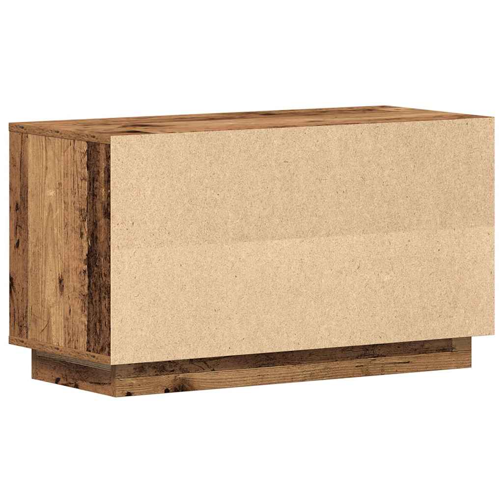 vidaXL Szafka pod telewizor Stare drewno 80 x 35 x 45 cm