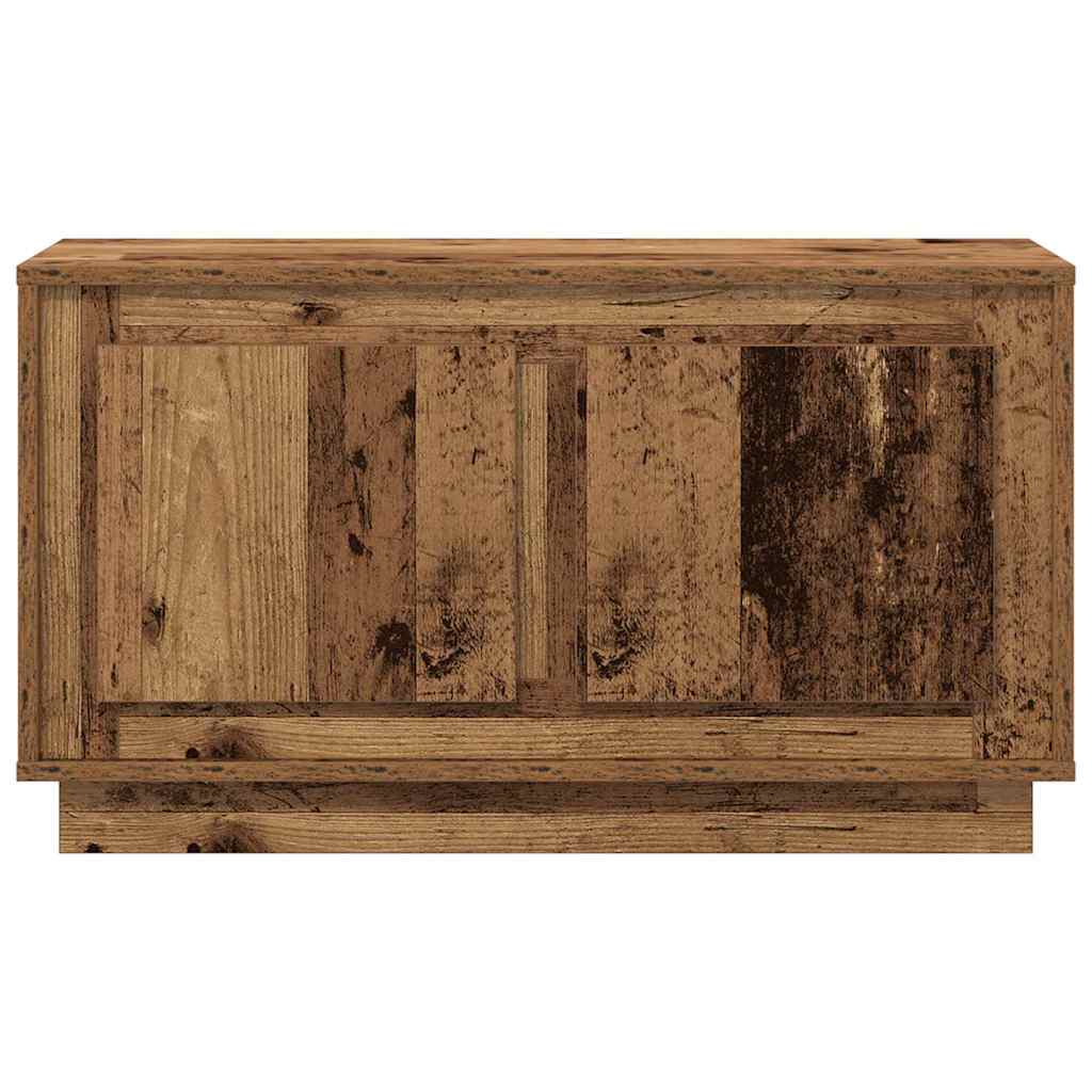vidaXL Szafka pod telewizor Stare drewno 80 x 35 x 45 cm