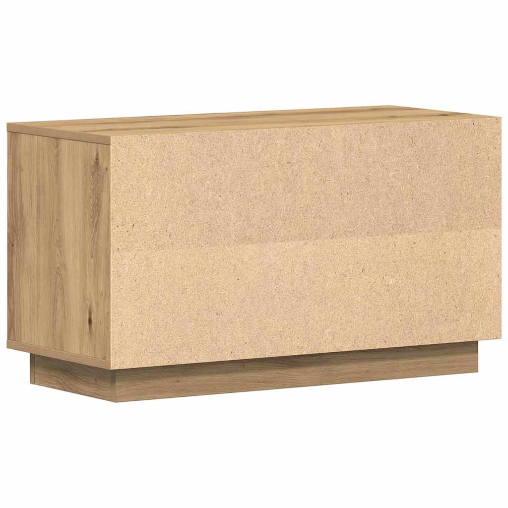 vidaXL Szafka pod telewizor dąb artisan 80 x 35 x 45 cm
