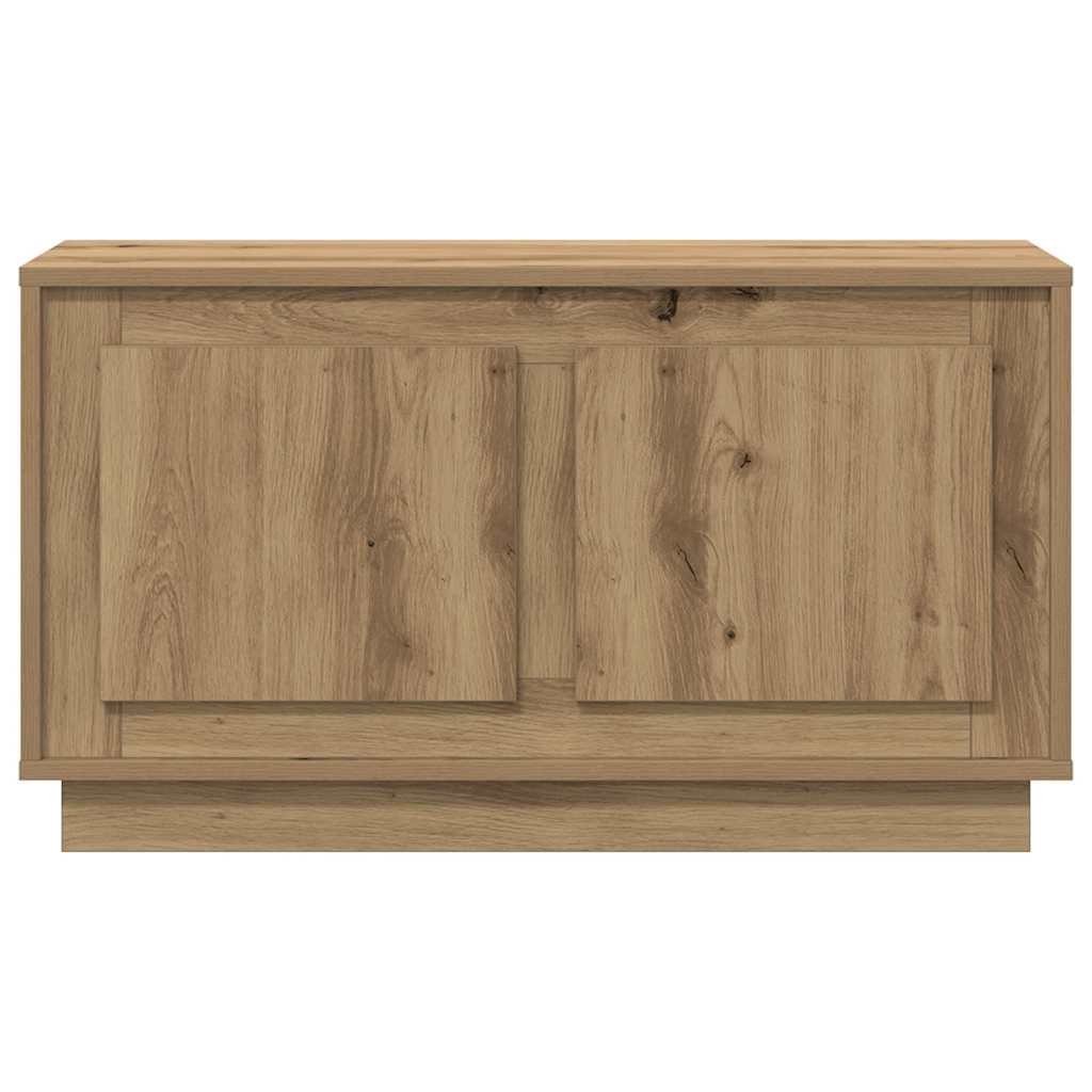 vidaXL Szafka pod telewizor dąb artisan 80 x 35 x 45 cm