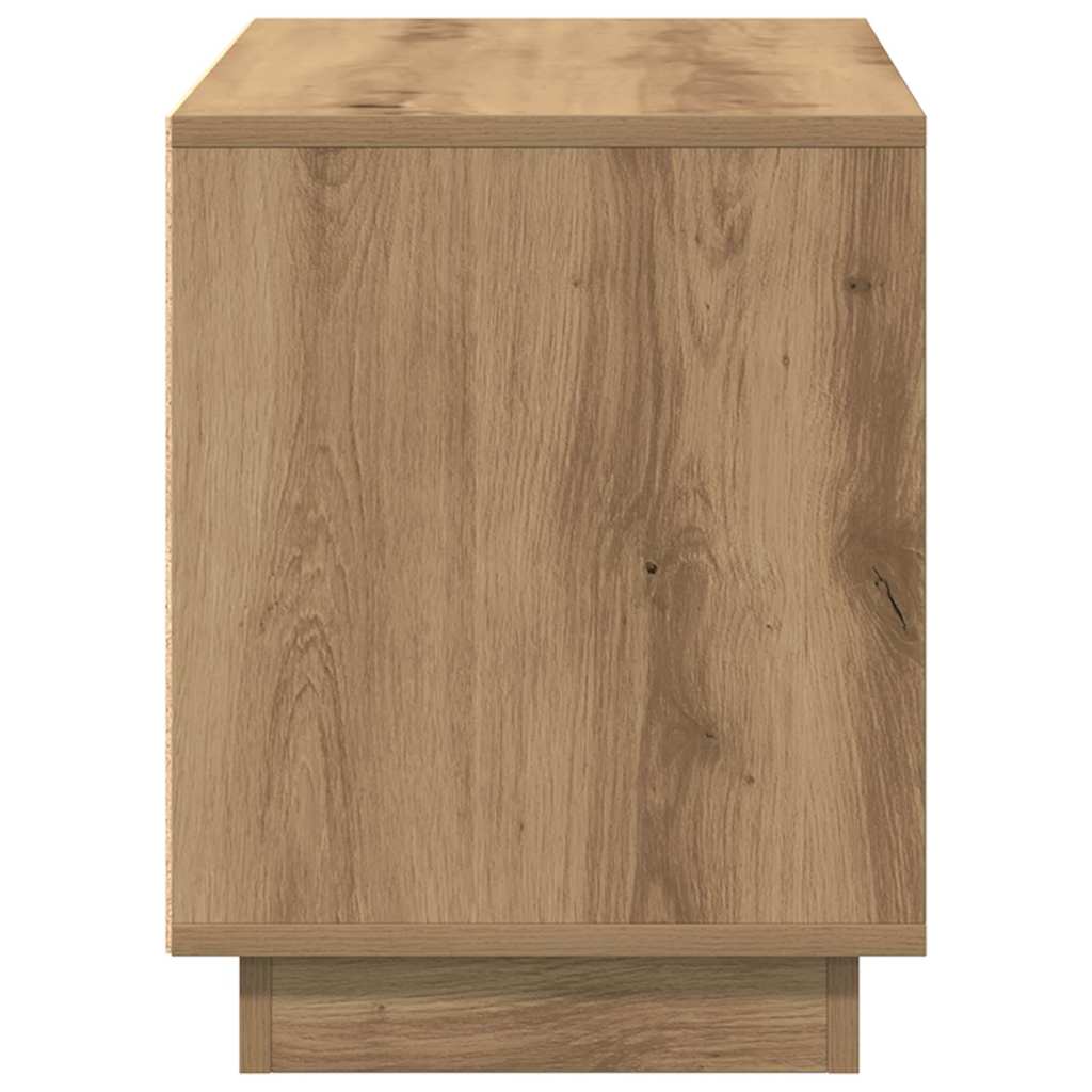 vidaXL Szafka pod telewizor dąb artisan 80 x 35 x 45 cm