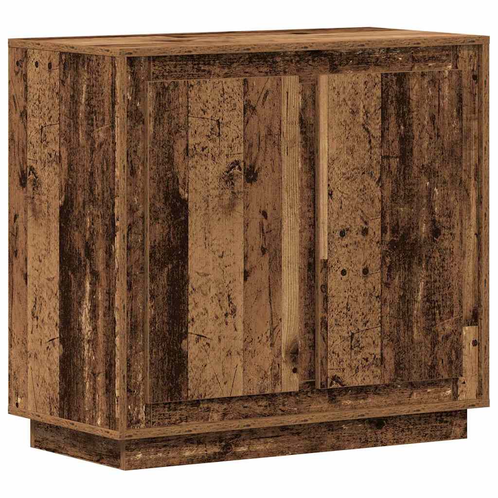 vidaXL Bufet Stare drewno 80 x 40 x 75 cm Materiał drewnopochodny