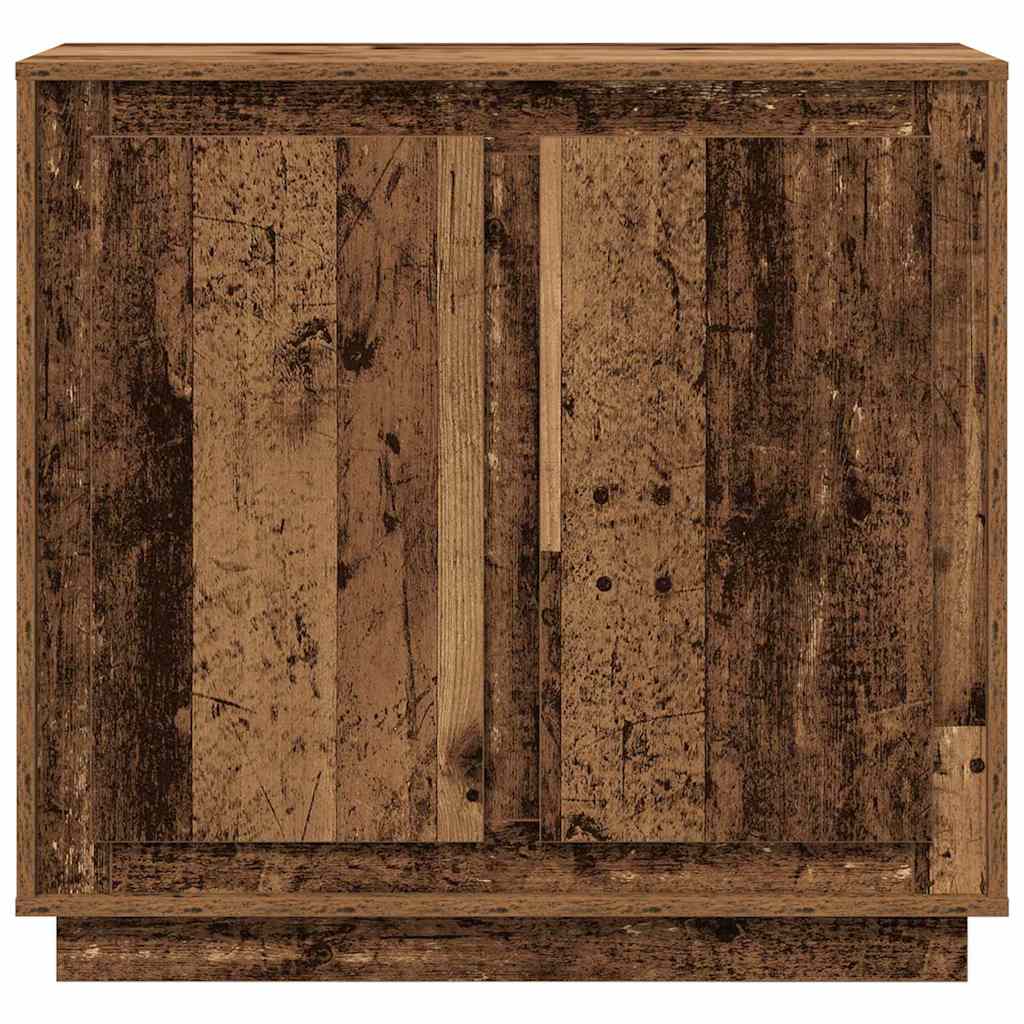 vidaXL Bufet Stare drewno 80 x 40 x 75 cm Materiał drewnopochodny