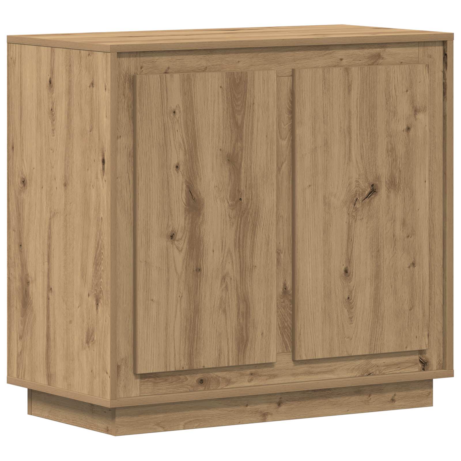 vidaXL Bufet Dąb rzemieślniczy 80 x 40 x 75 cm Materiał drewnopochodny