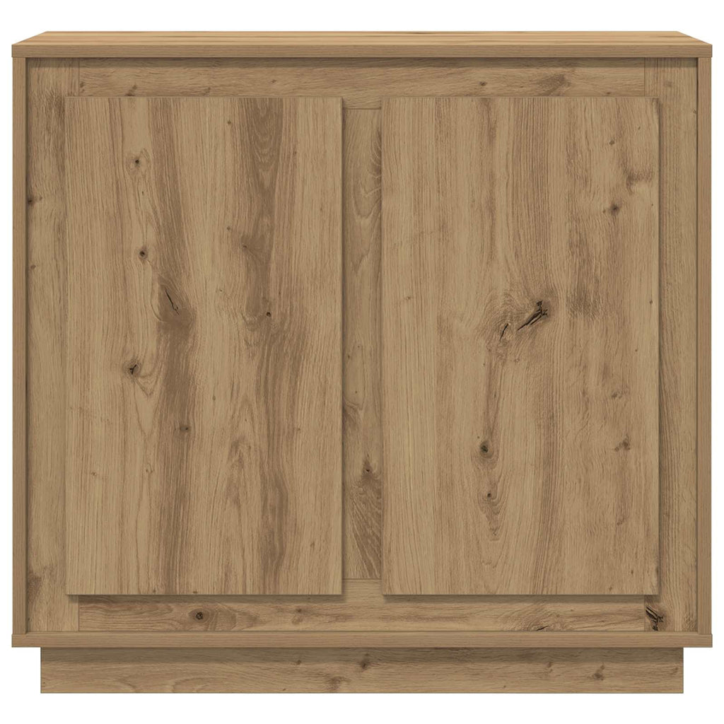 vidaXL Bufet Dąb rzemieślniczy 80 x 40 x 75 cm Materiał drewnopochodny