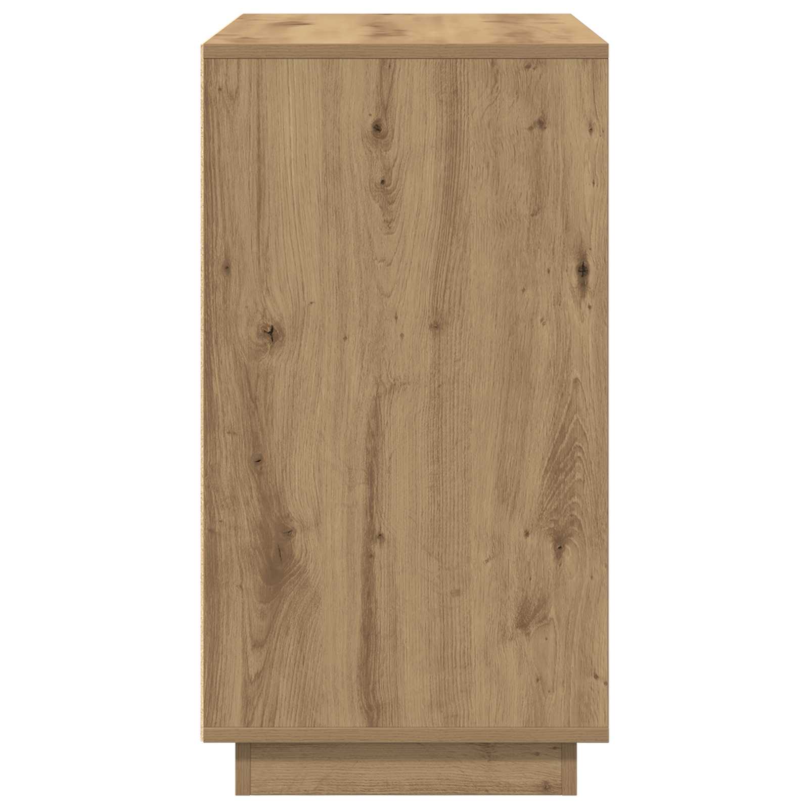 vidaXL Bufet Dąb rzemieślniczy 80 x 40 x 75 cm Materiał drewnopochodny