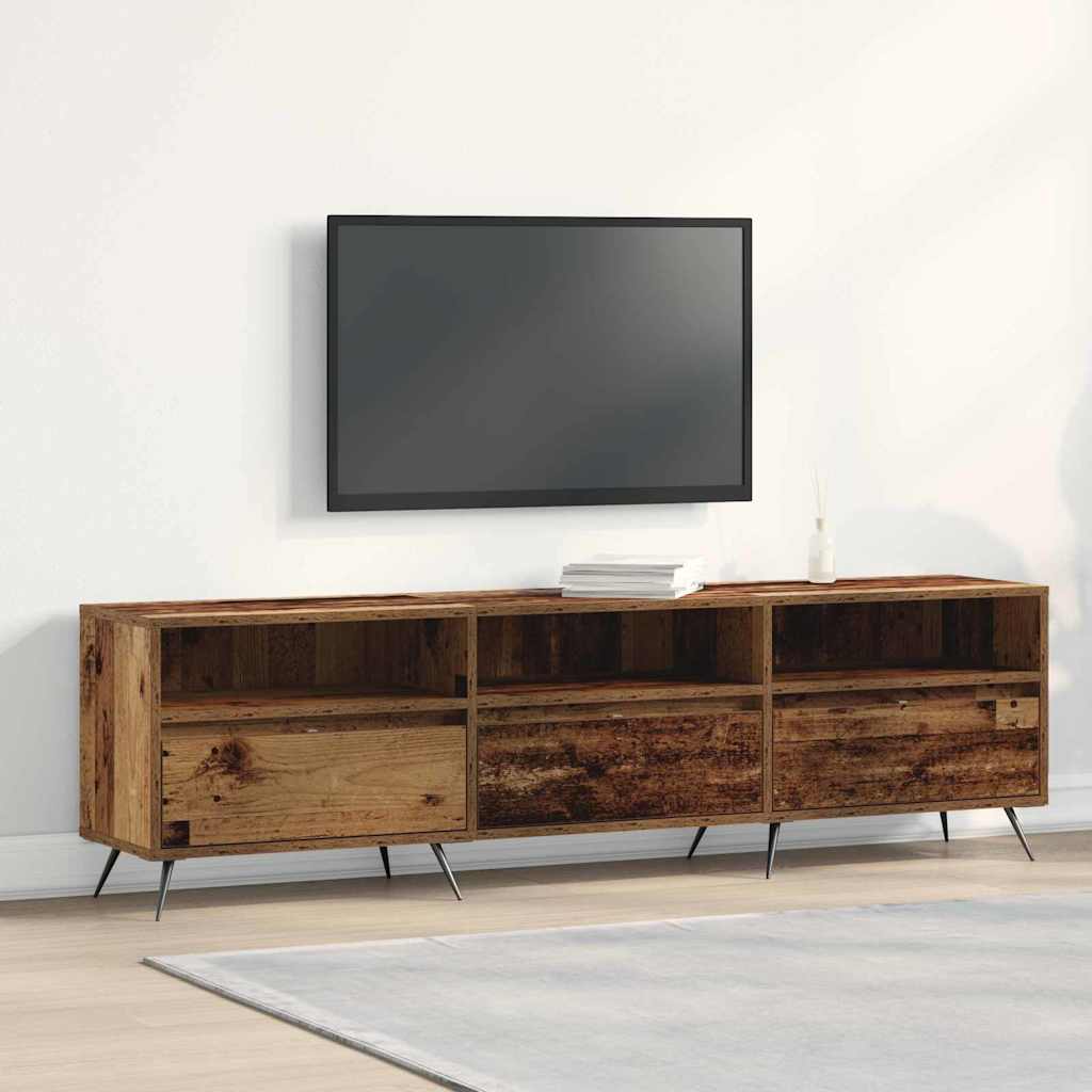 vidaXL Szafka pod telewizor Stare drewno 150 x 30 x 44,5 cm
