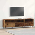 vidaXL Szafka pod telewizor Stare drewno 150 x 30 x 44,5 cm