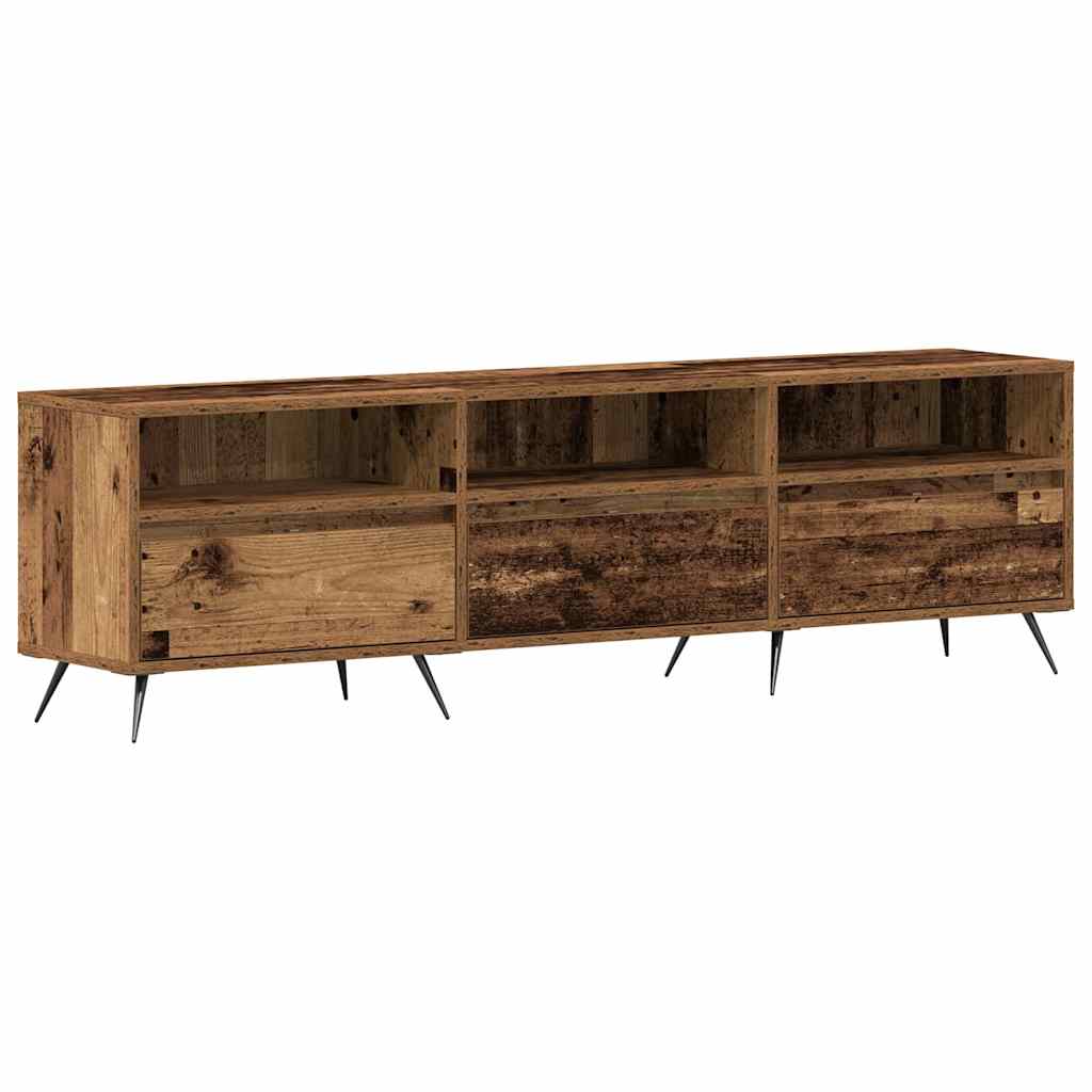 vidaXL Szafka pod telewizor Stare drewno 150 x 30 x 44,5 cm