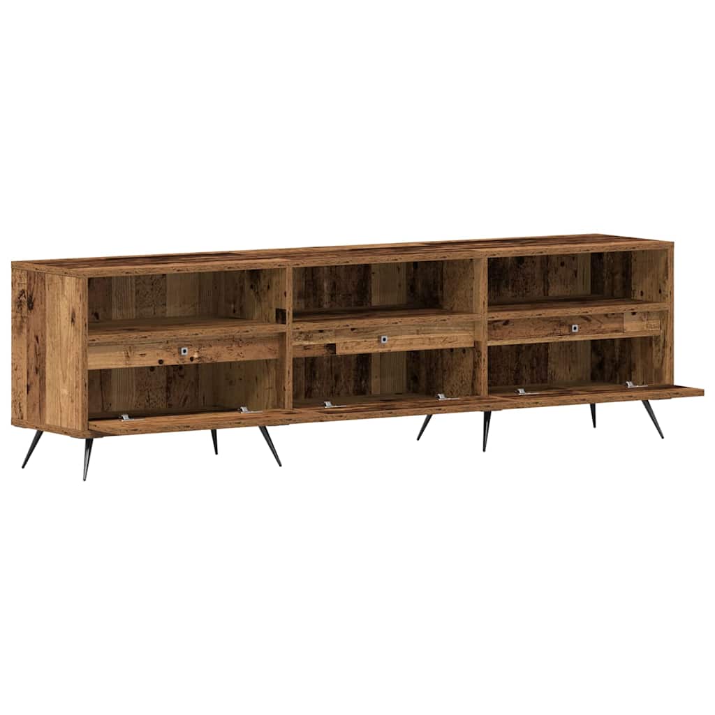 vidaXL Szafka pod telewizor Stare drewno 150 x 30 x 44,5 cm