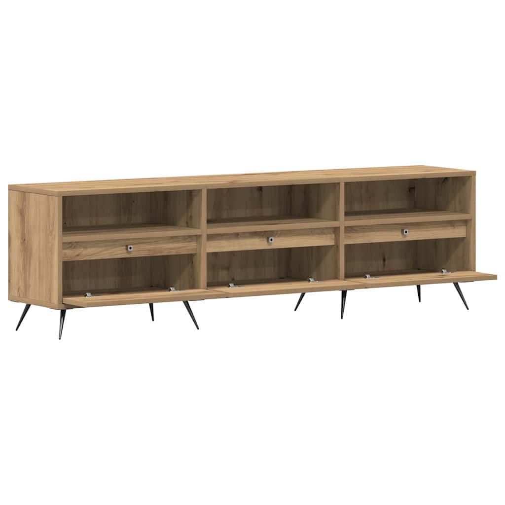 vidaXL Szafka pod telewizor dąb artisan 150 x 30 x 44,5 cm