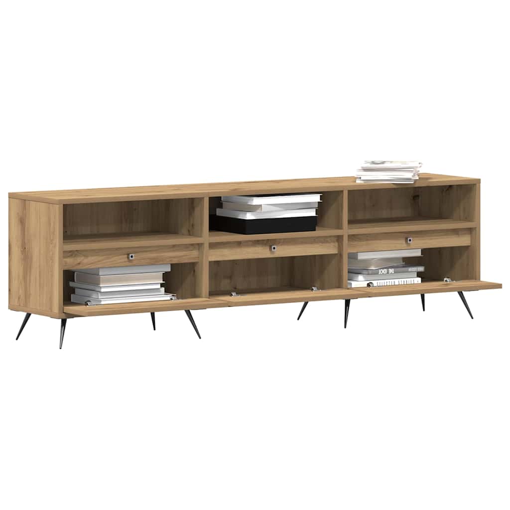 vidaXL Szafka pod telewizor dąb artisan 150 x 30 x 44,5 cm
