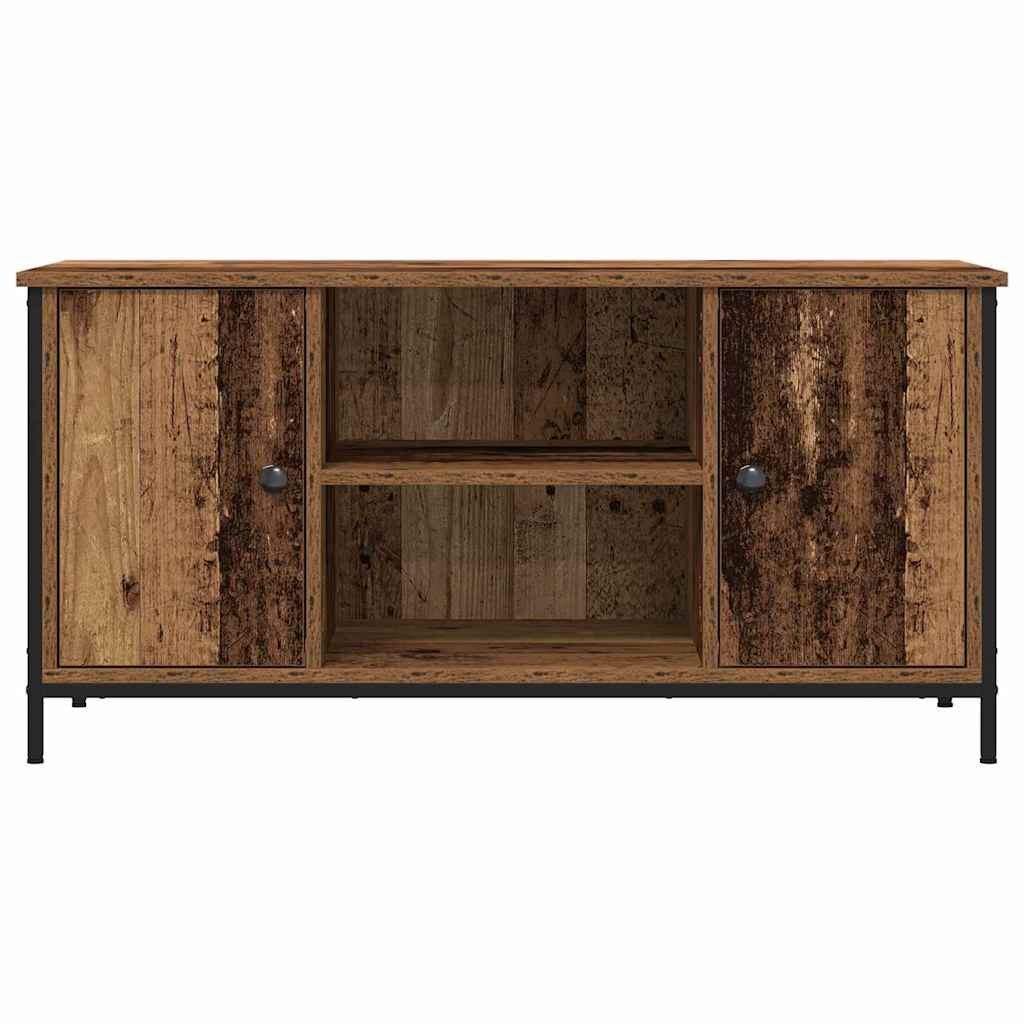 vidaXL Szafka pod telewizor Stare drewno 100 x 40 x 50 cm