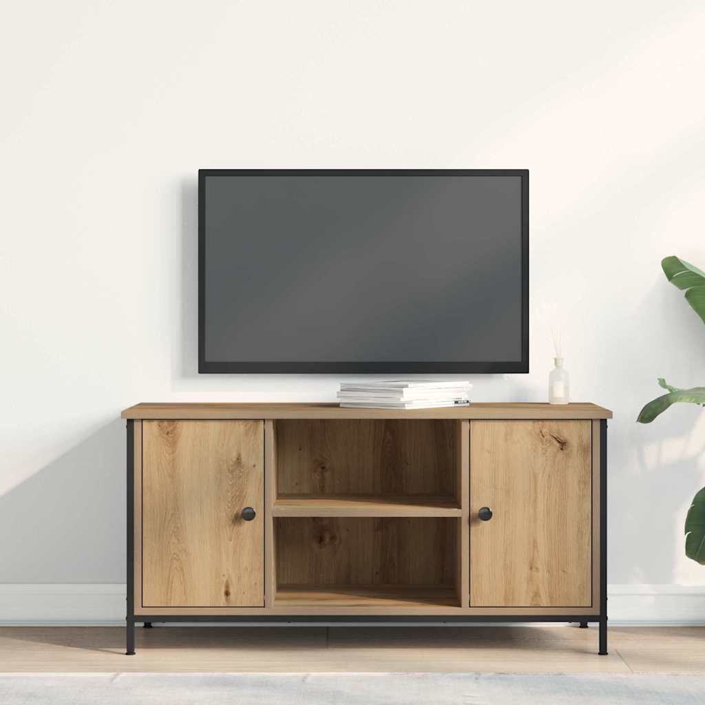 vidaXL Szafka pod telewizor dąb artisan 100 x 40 x 50 cm