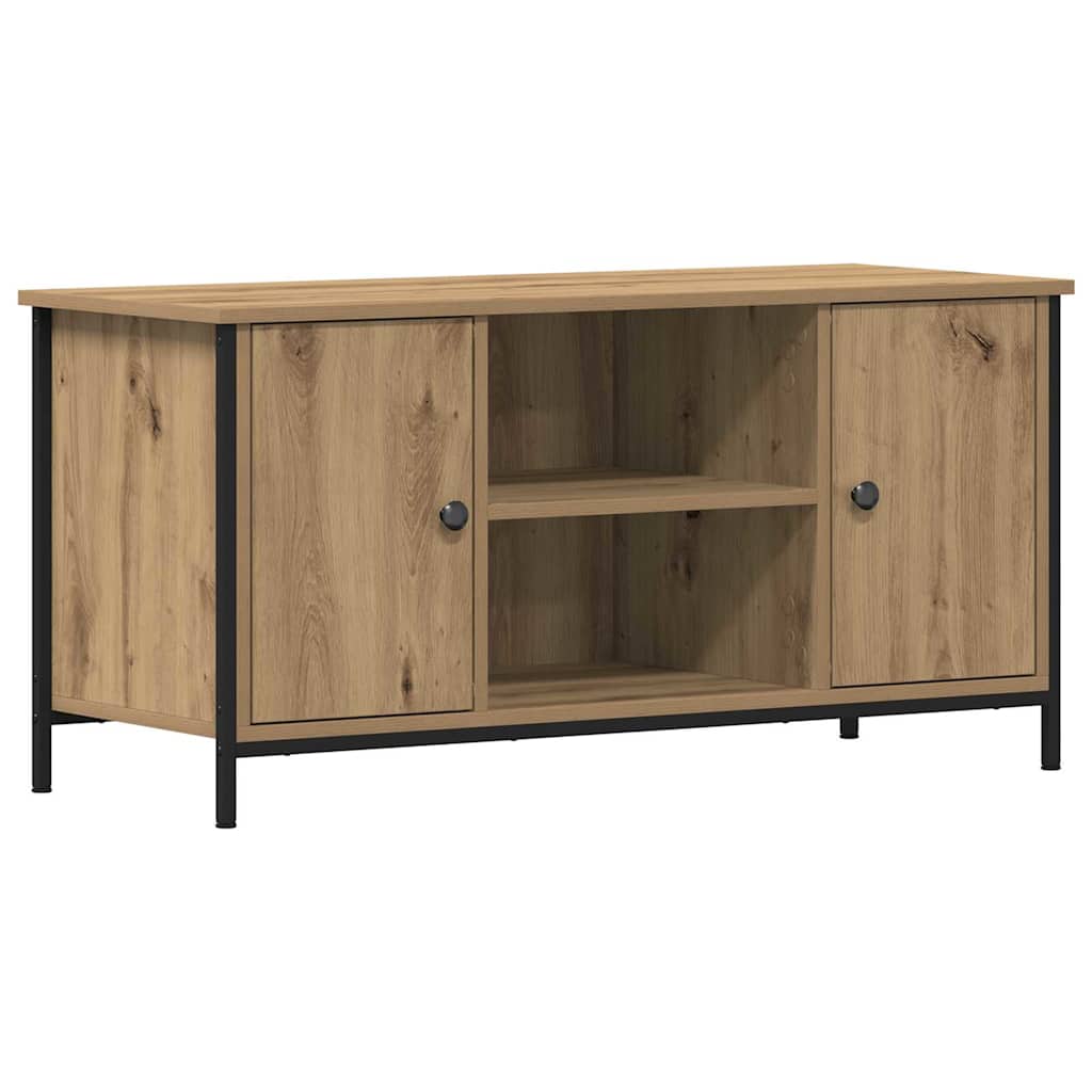 vidaXL Szafka pod telewizor dąb artisan 100 x 40 x 50 cm