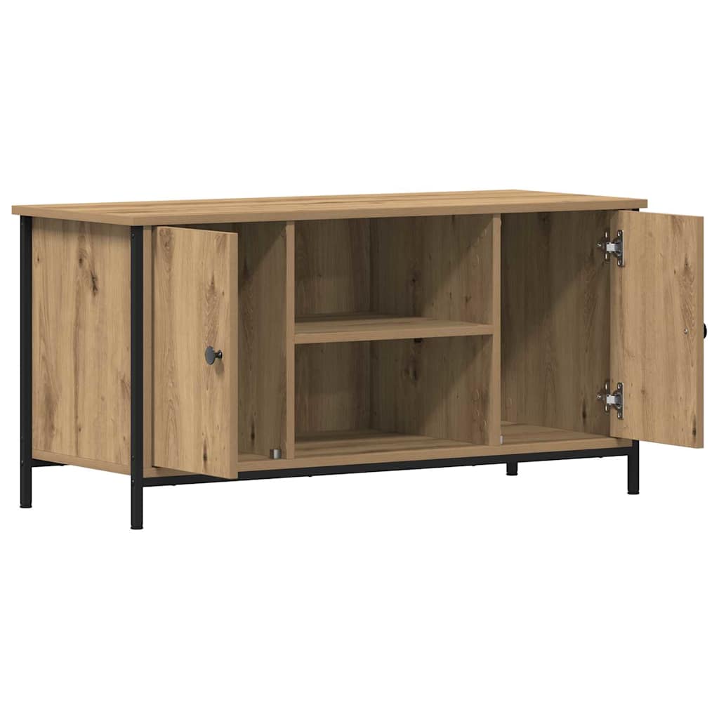 vidaXL Szafka pod telewizor dąb artisan 100 x 40 x 50 cm