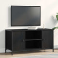 vidaXL Szafka pod telewizor Czarny dąb 100 x 40 x 50 cm