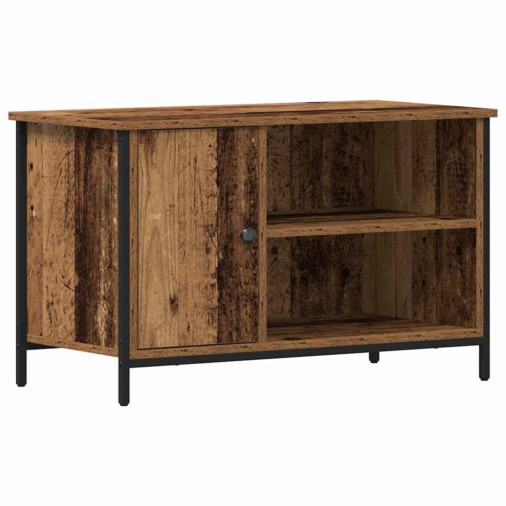 vidaXL Szafka pod telewizor Stare drewno 80 x 40 x 50 cm