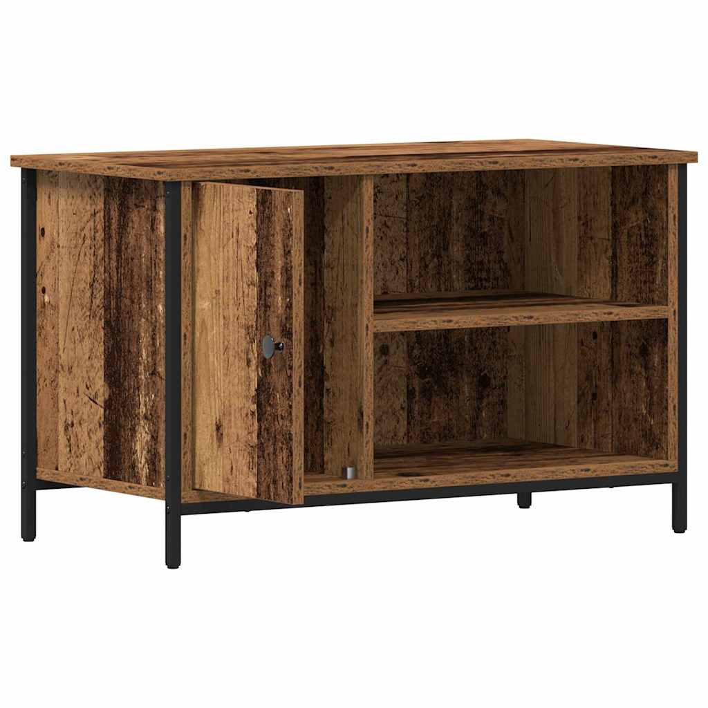vidaXL Szafka pod telewizor Stare drewno 80 x 40 x 50 cm