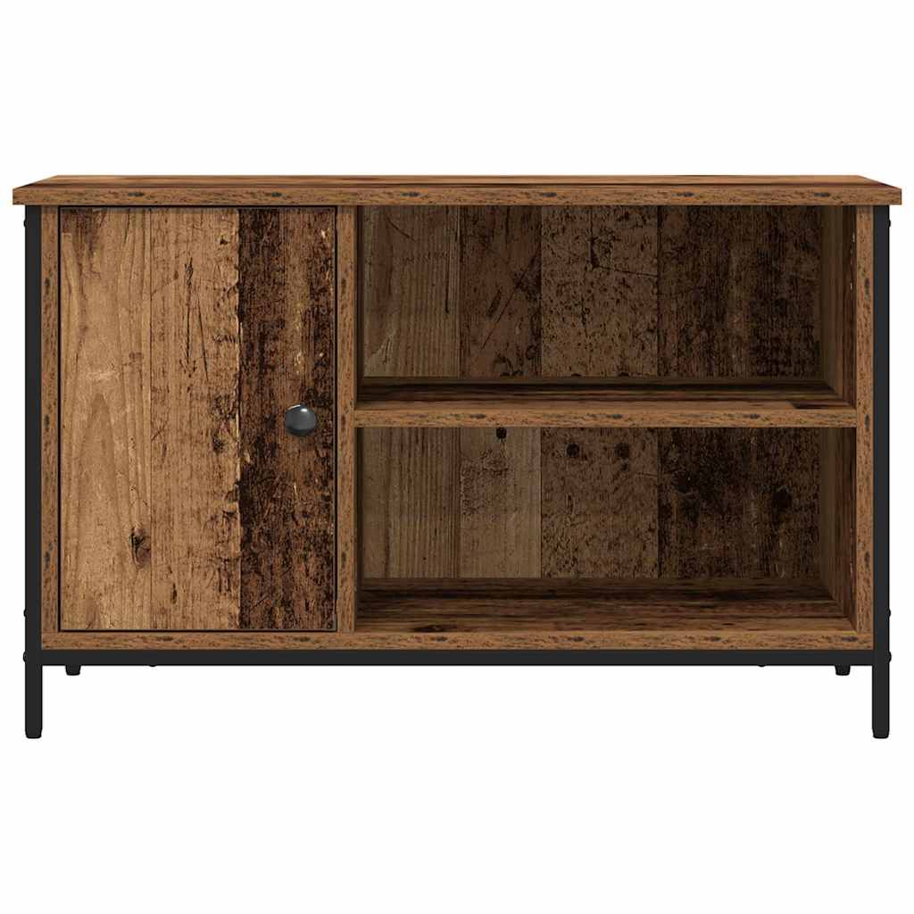 vidaXL Szafka pod telewizor Stare drewno 80 x 40 x 50 cm