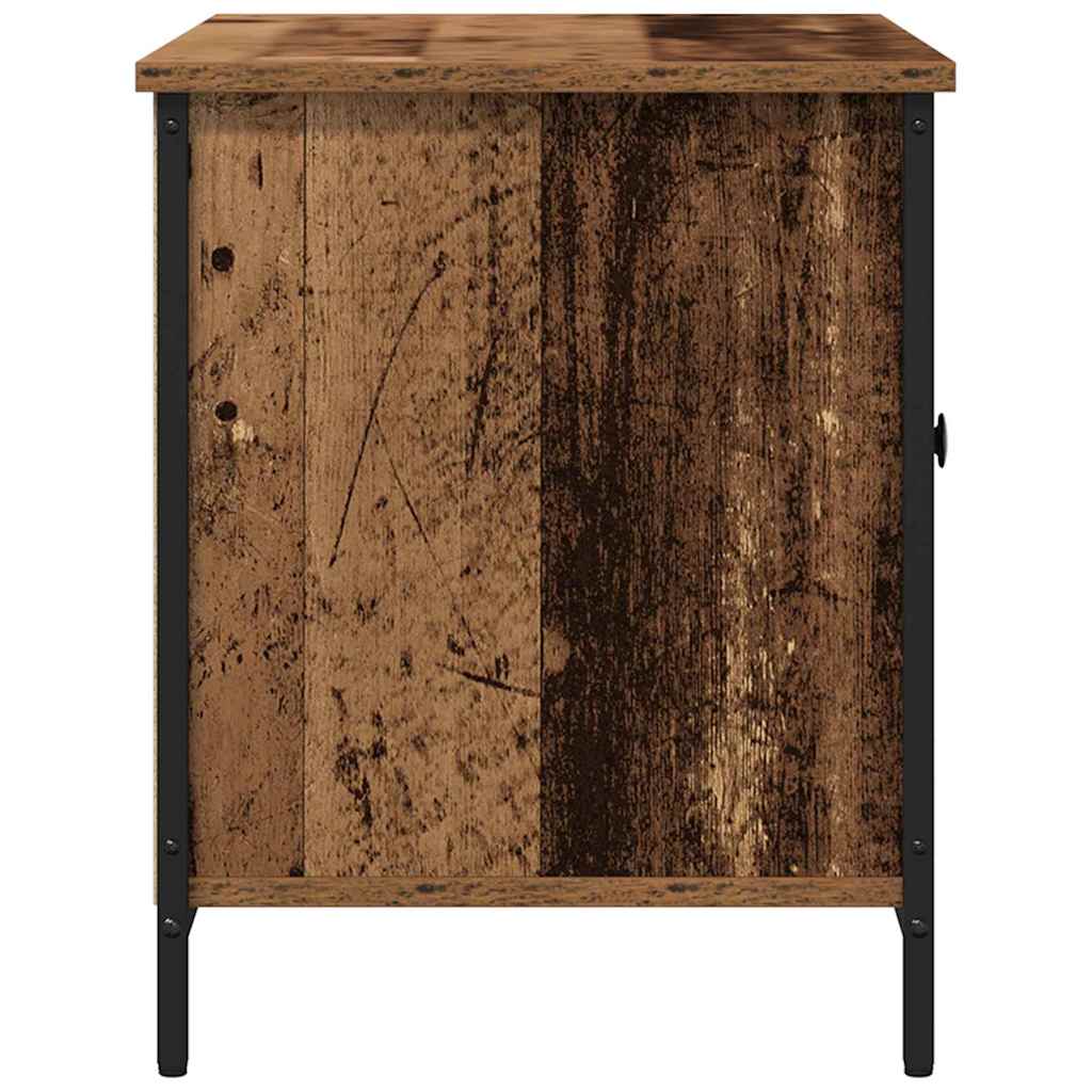 vidaXL Szafka pod telewizor Stare drewno 80 x 40 x 50 cm