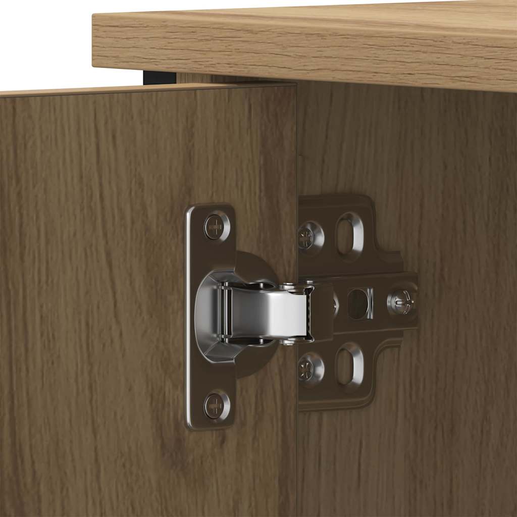 vidaXL Szafka pod telewizor dąb artisan 80 x 40 x 50 cm