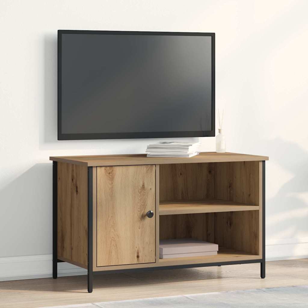 vidaXL Szafka pod telewizor dąb artisan 80 x 40 x 50 cm