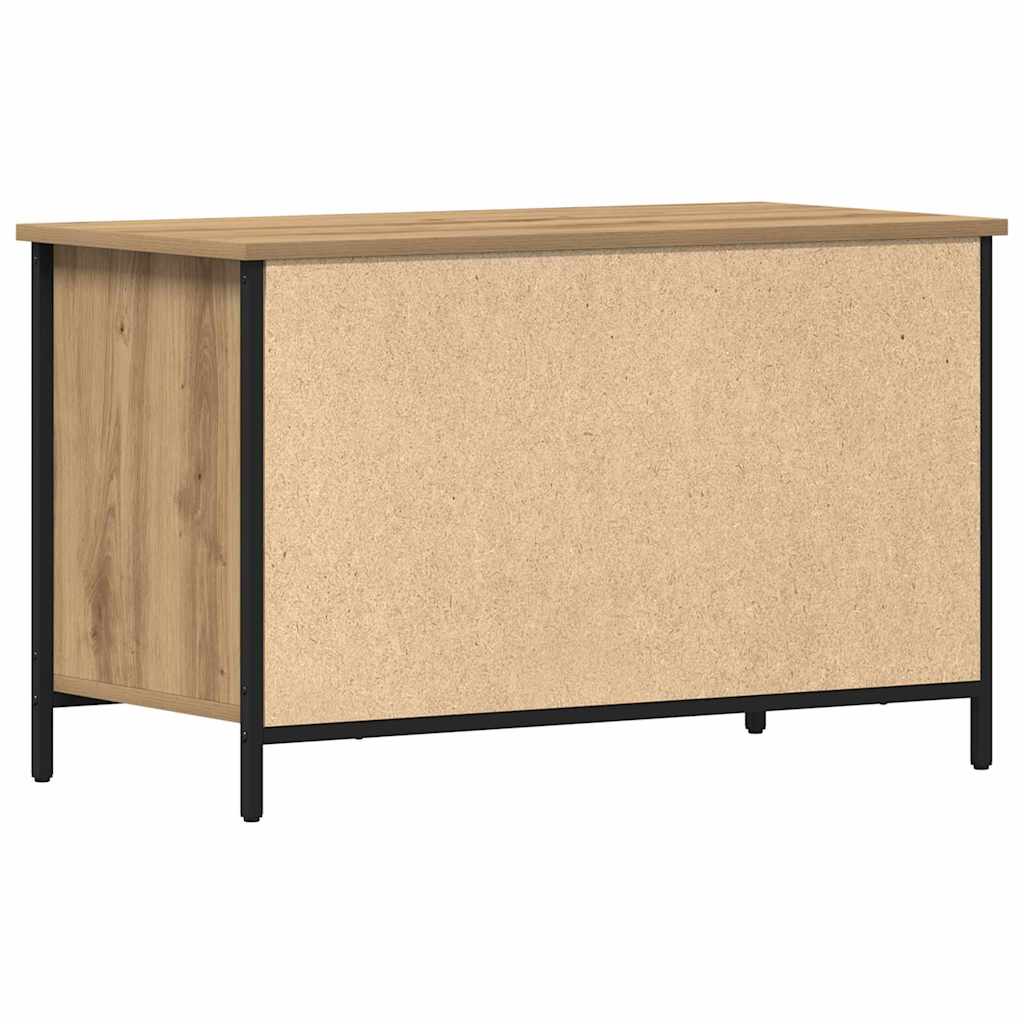 vidaXL Szafka pod telewizor dąb artisan 80 x 40 x 50 cm