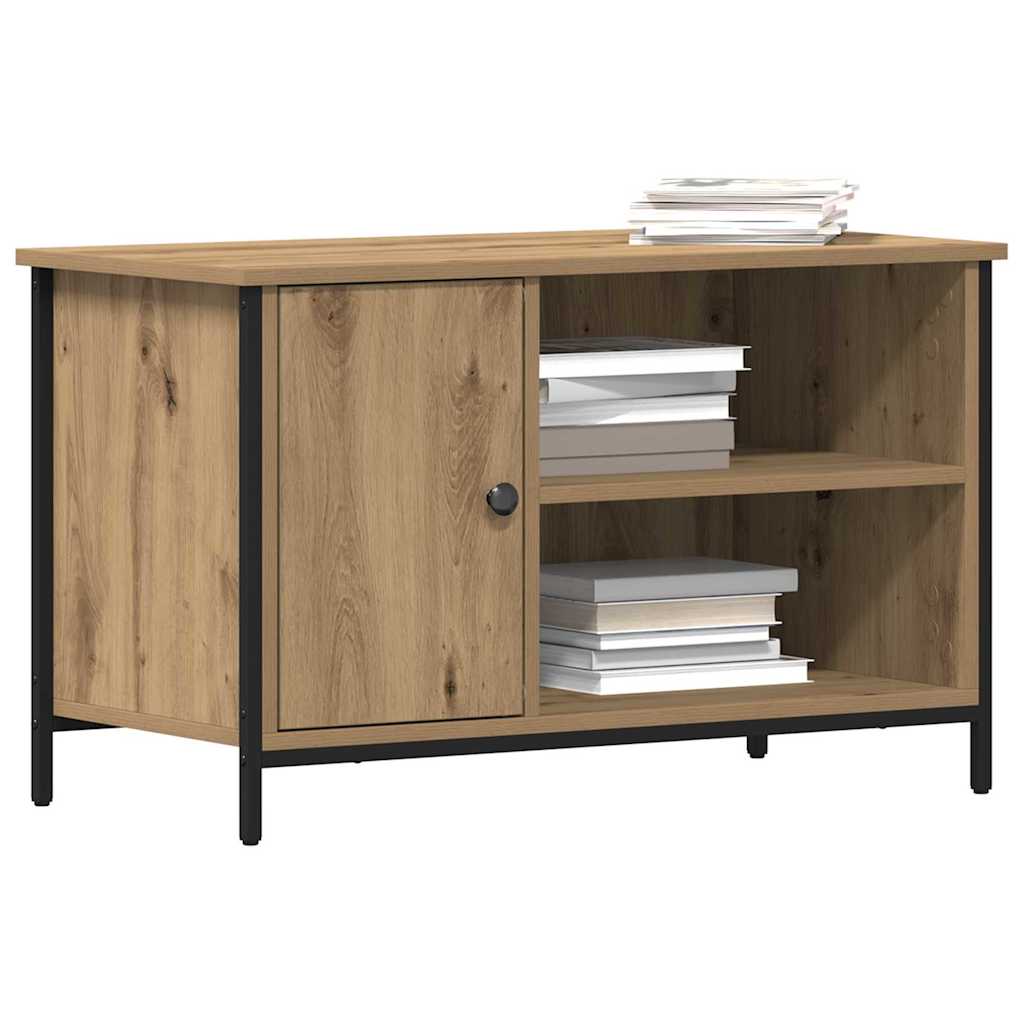 vidaXL Szafka pod telewizor dąb artisan 80 x 40 x 50 cm