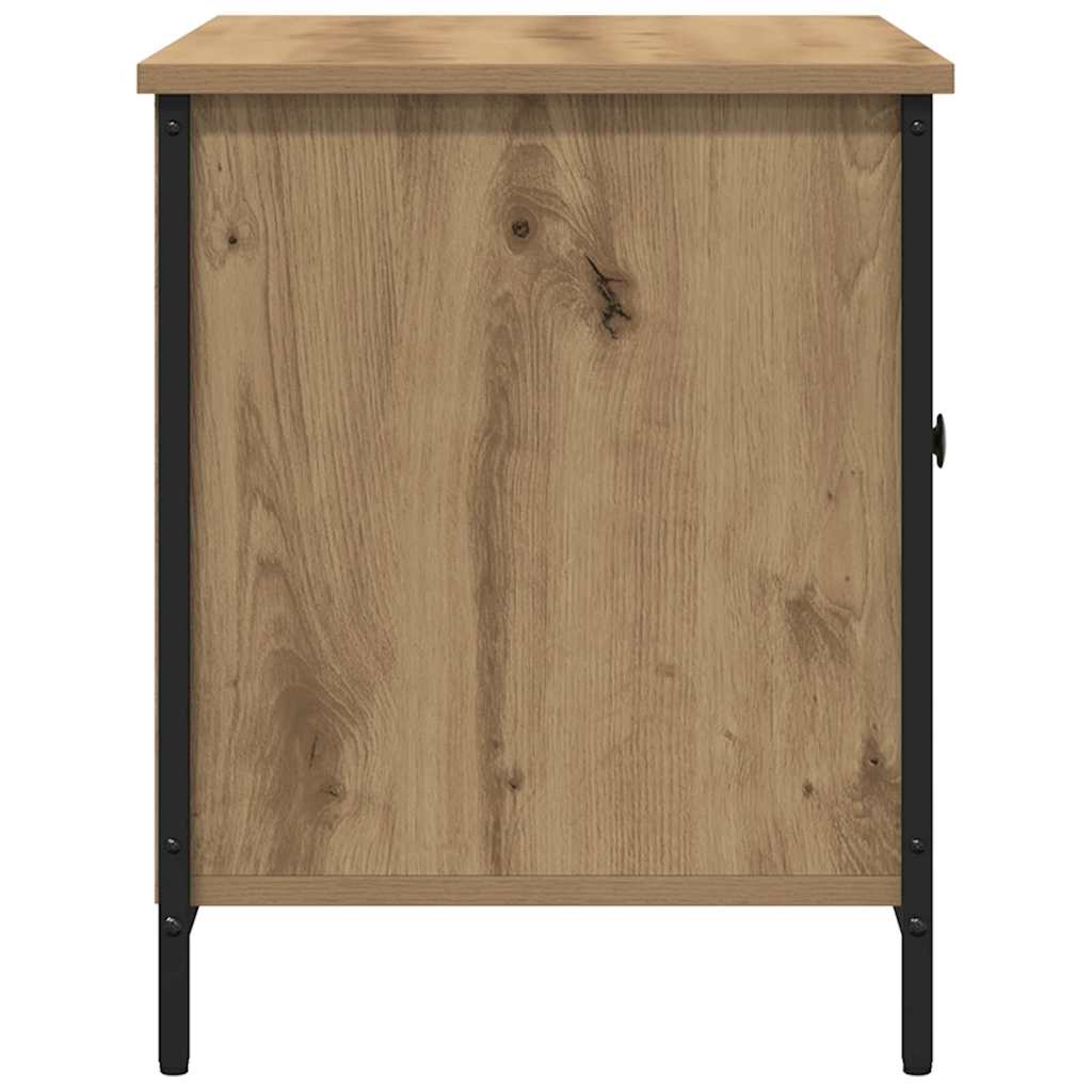 vidaXL Szafka pod telewizor dąb artisan 80 x 40 x 50 cm