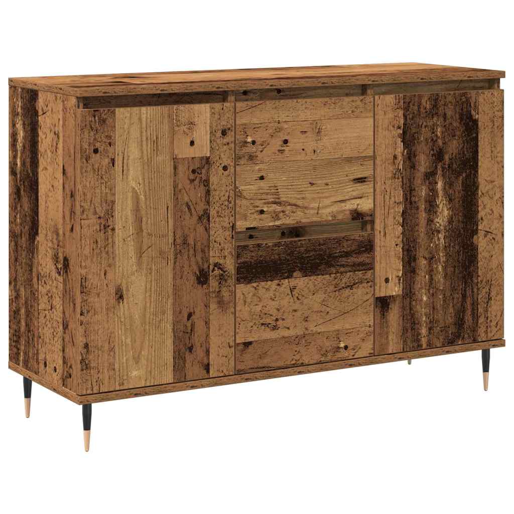 vidaXL Bufet Stare drewno 101,5 x 35 x 70 cm Materiał drewnopochodny