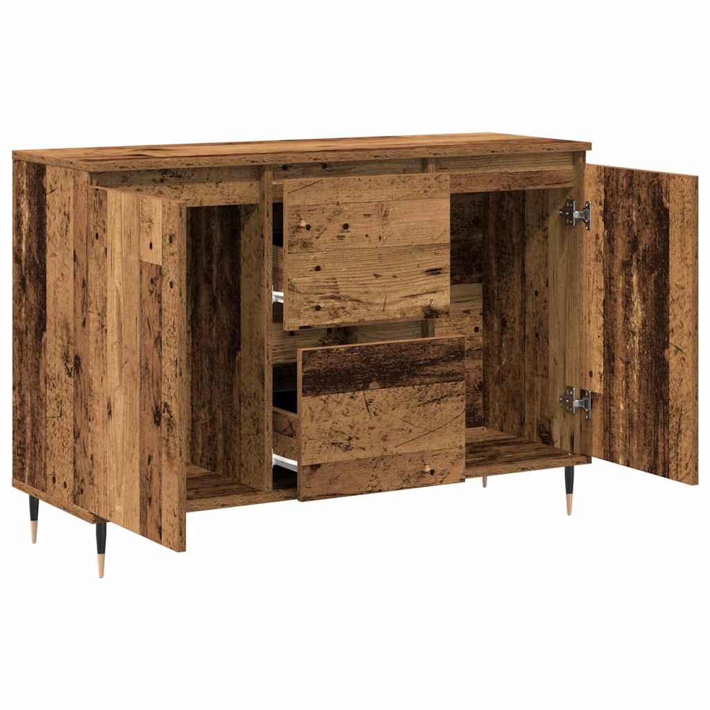 vidaXL Bufet Stare drewno 101,5 x 35 x 70 cm Materiał drewnopochodny