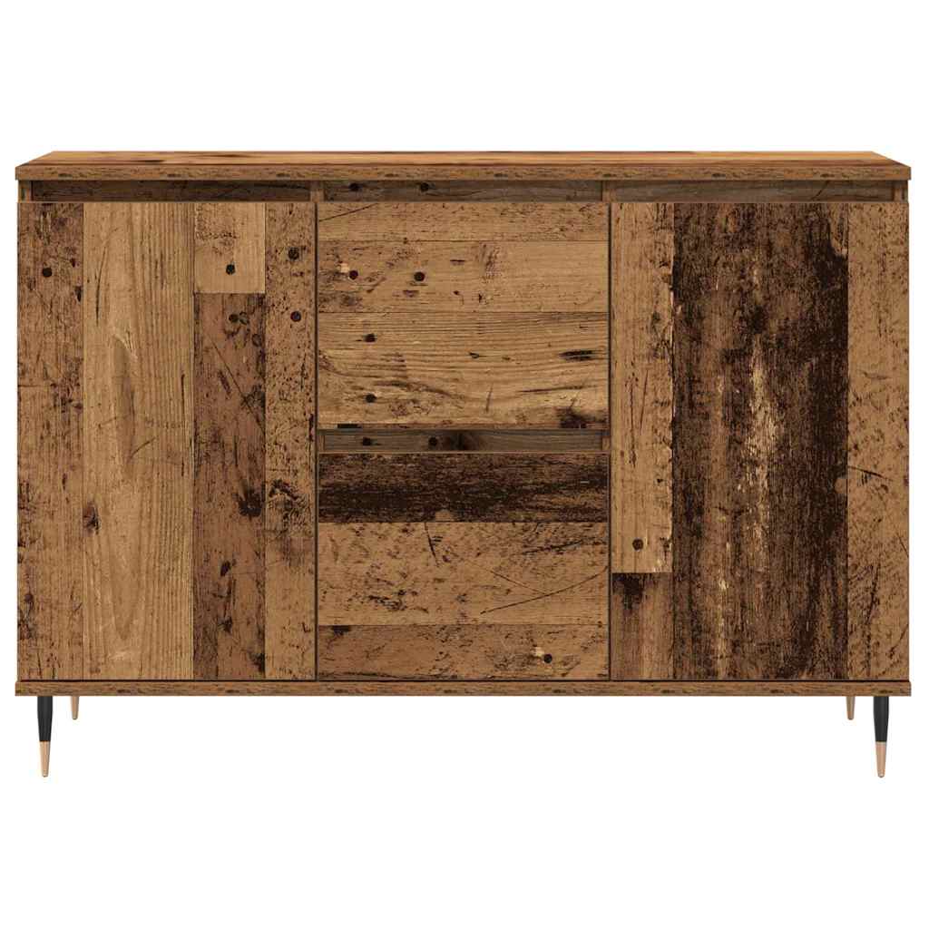 vidaXL Bufet Stare drewno 101,5 x 35 x 70 cm Materiał drewnopochodny