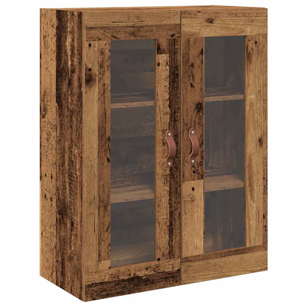 vidaXL Szafka ścienna Stare drewno 69,5 x 34 x 90 cm