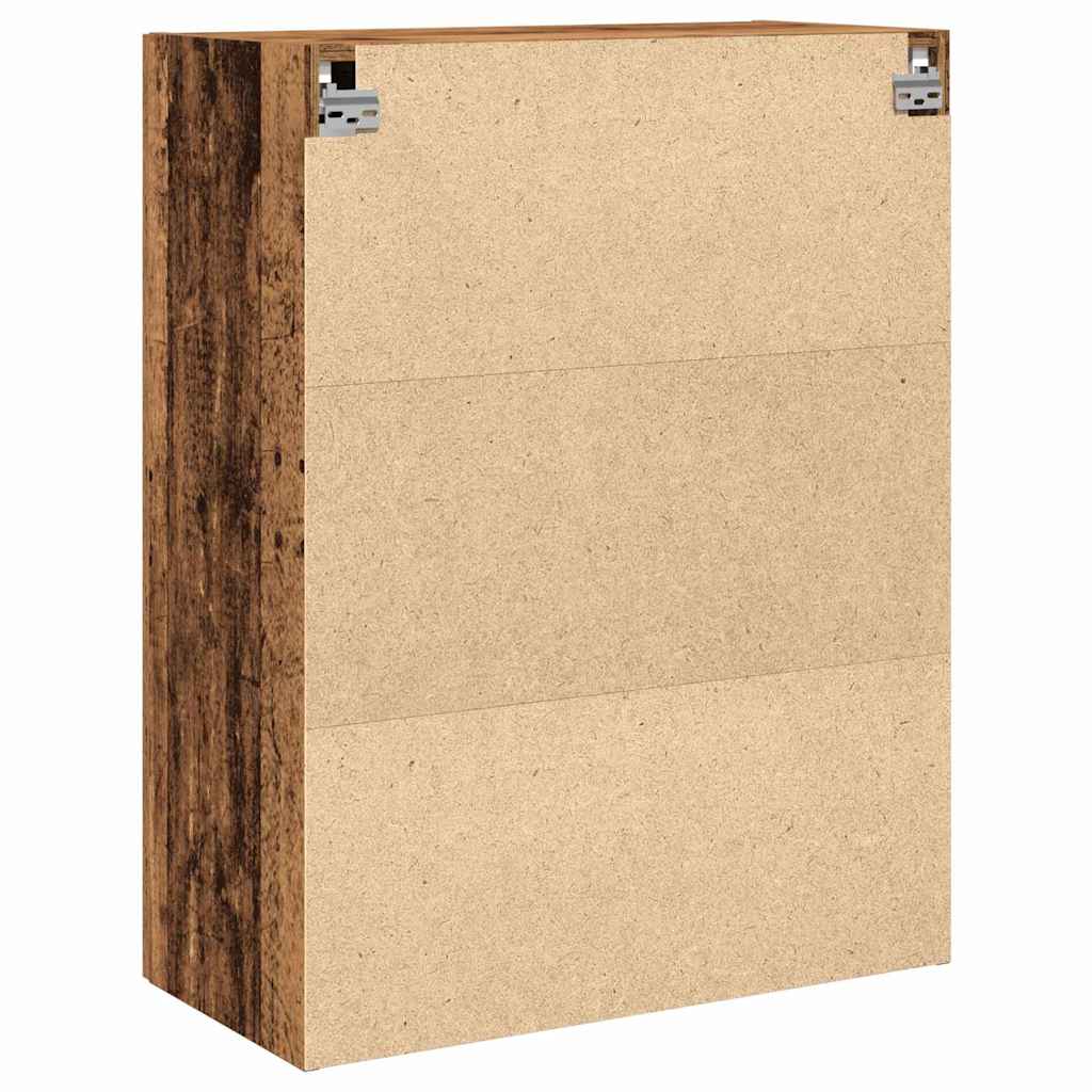 vidaXL Szafka ścienna Stare drewno 69,5 x 34 x 90 cm