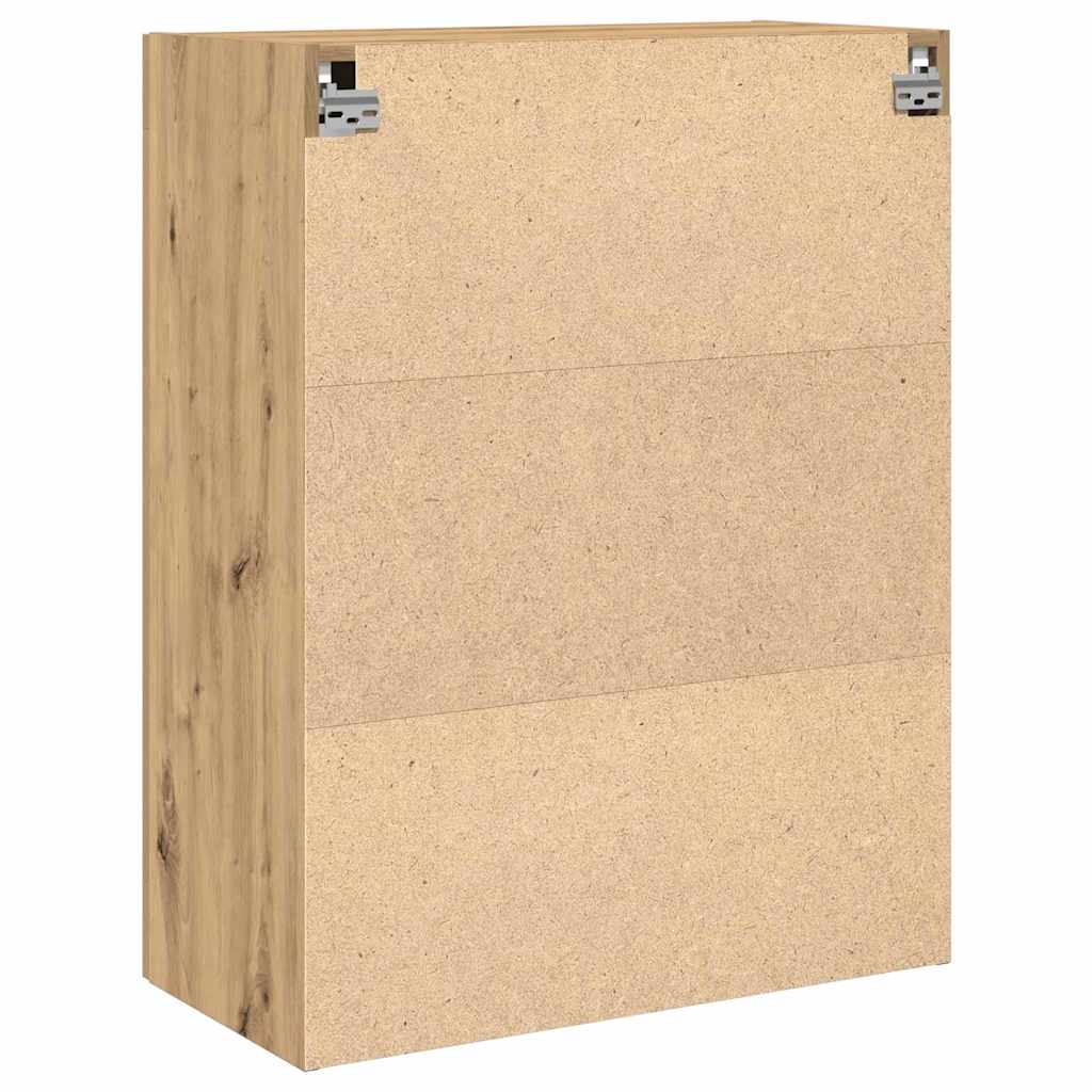 vidaXL Szafka ścienna Dąb rzemieślniczy 69,5 x 34 x 90 cm